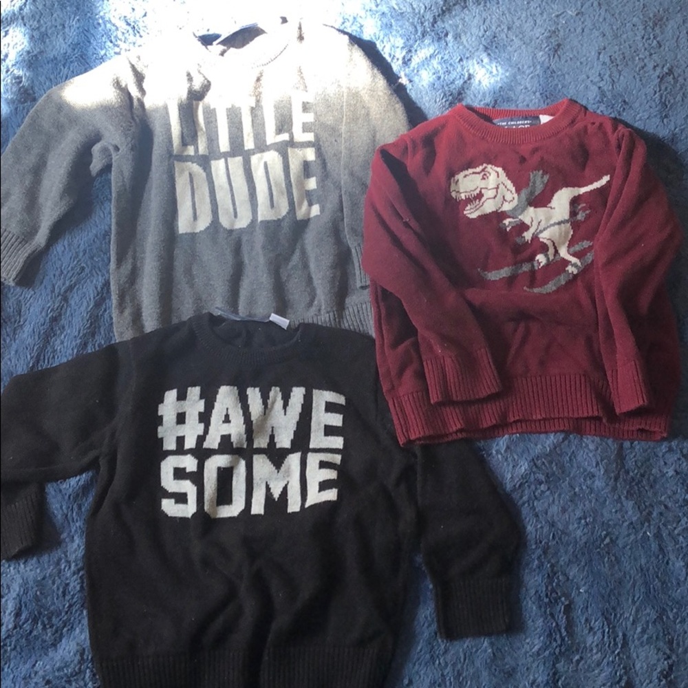 3 Children’s Place Sweaters